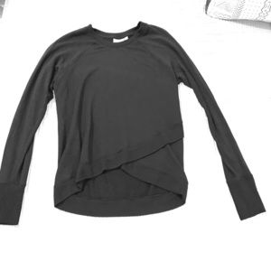 Athleta black sweatshirt, XS
